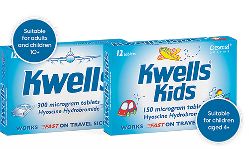 Kwells travel sickness tablets