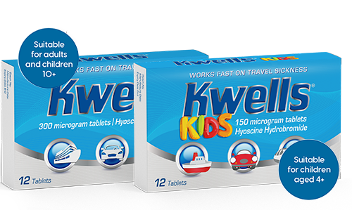 Kwells travel sickness tablets